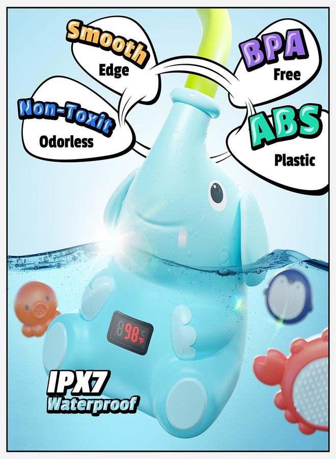 HEMRLY Baby Bath Toys, LED Water Temperature Display, Bath Toys for Infants 6-12 Months with Three Shower Heads, Baby Shower Head for Bath IPX7 Waterproof , Baby Gift for Girls & Boys, Automatic V1 - Image 5